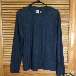 LEG3ND Mens Size Medium Dark Gray Long Sleeve Shirt